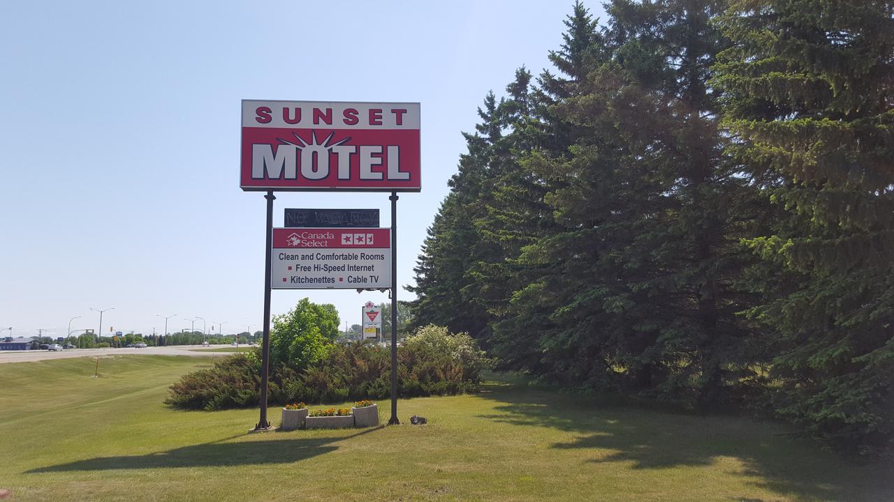 Sunset Motel Портидж-ла-Прери Экстерьер фото